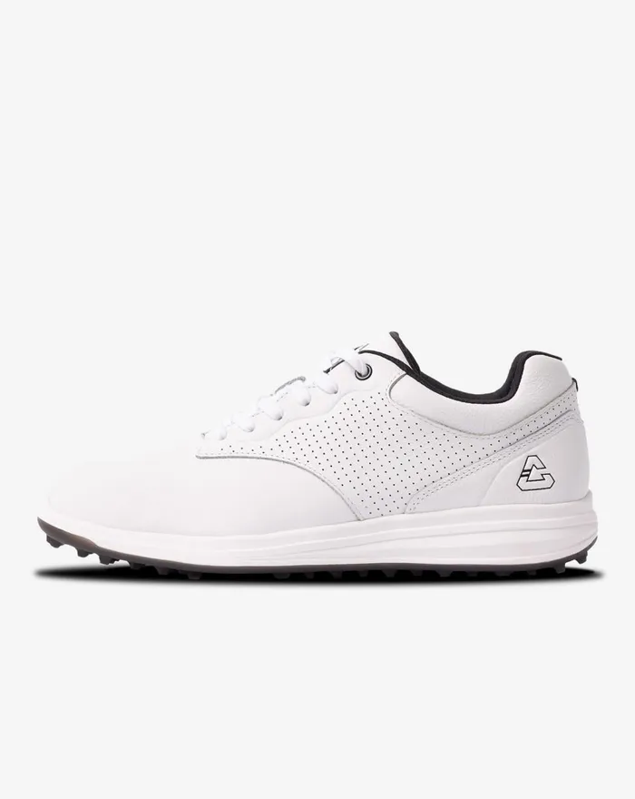 Shoes Spiked TravisMathew THE MONEYMAKER LUX SPIKELESS GOLF SHOE White
