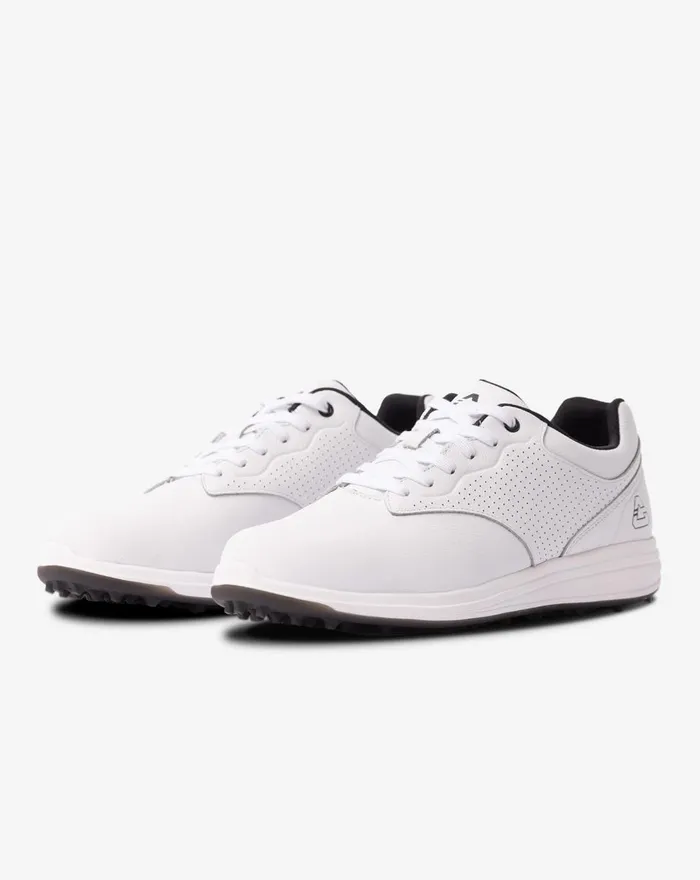 Shoes Spiked TravisMathew THE MONEYMAKER LUX SPIKELESS GOLF SHOE White