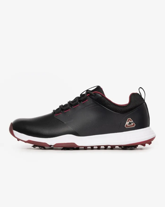 Shoes Spiked TravisMathew THE RINGER SPIKED GOLF SHOE Blackruby Wine
