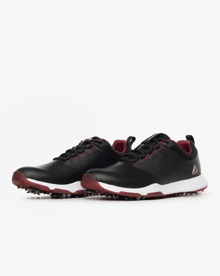 Shoes Spiked TravisMathew THE RINGER SPIKED GOLF SHOE Blackruby Wine