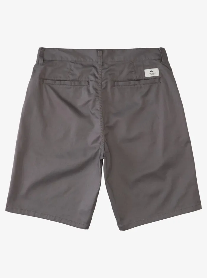 Shorts and Amphibians Men Quiksilver Crest Chino Chino 21034 Shorts Quiet Shade Shorts and Amphibians Men Quiksilver Crest Chino Chino 21034 Shorts Quiet Shade