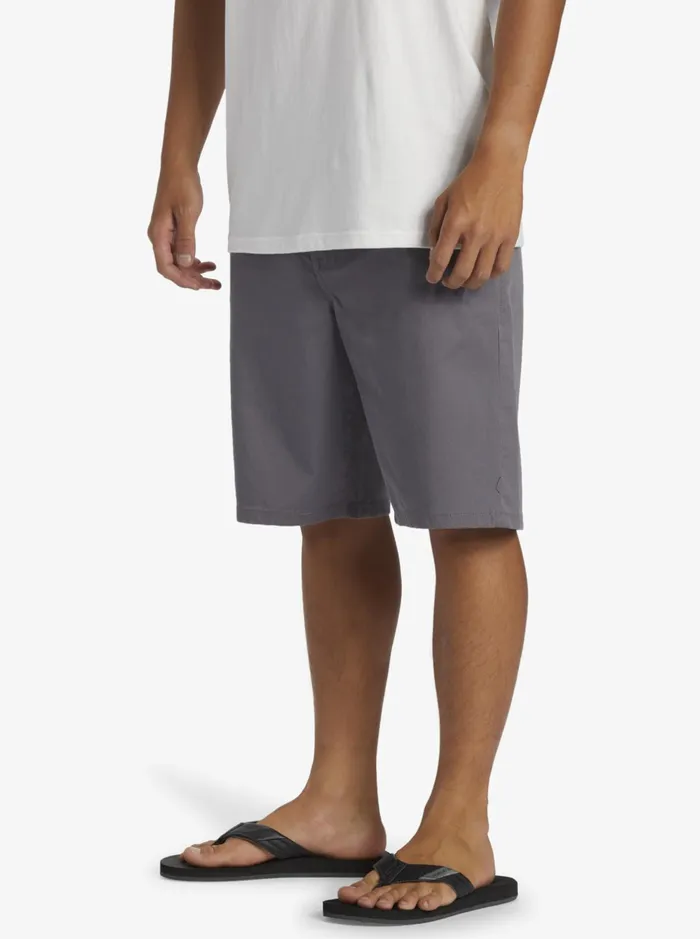 Shorts and Amphibians Men Quiksilver Crest Chino Chino 21034 Shorts Quiet Shade Shorts and Amphibians Men Quiksilver Crest Chino Chino 21034 Shorts Quiet Shade
