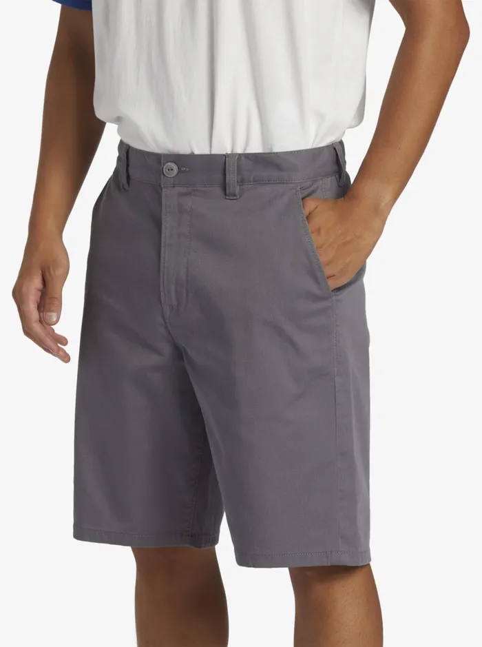 Shorts and Amphibians Men Quiksilver Crest Chino Chino 21034 Shorts Quiet Shade Shorts and Amphibians Men Quiksilver Crest Chino Chino 21034 Shorts Quiet Shade