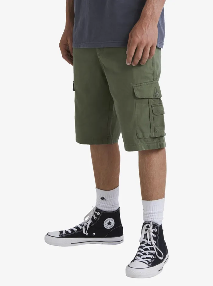 Shorts and Amphibians Men Quiksilver Crucial Battle Cargo Shorts For Men Four Leaf Clover Shorts and Amphibians Men Quiksilver Crucial Battle Cargo Shorts For Men Four Leaf Clover