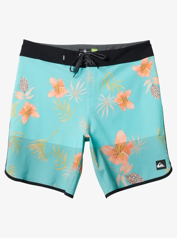 Shorts and Amphibians Men Quiksilver Highline Scallop 19034 Boardshorts Blue Radiance Shorts and Amphibians Men Quiksilver Highline Scallop 19034 Boardshorts Blue Radiance