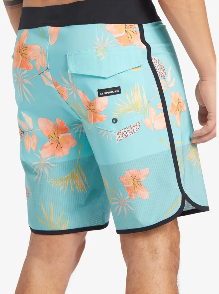Shorts and Amphibians Men Quiksilver Highline Scallop 19034 Boardshorts Blue Radiance Shorts and Amphibians Men Quiksilver Highline Scallop 19034 Boardshorts Blue Radiance