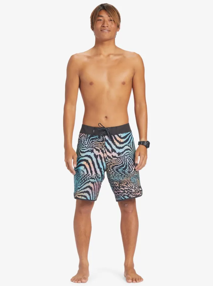 Shorts and Amphibians Men Quiksilver Highline Scallop 19034 Boardshorts Tarmac Shorts and Amphibians Men Quiksilver Highline Scallop 19034 Boardshorts Tarmac