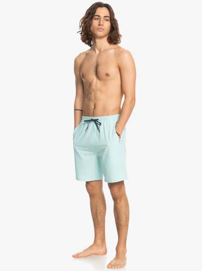 Shorts and Amphibians Men Quiksilver Ocean Elastic Waist 18034 Amphibian Shorts Iced Aqua Shorts and Amphibians Men Quiksilver Ocean Elastic Waist 18034 Amphibian Shorts Iced Aqua
