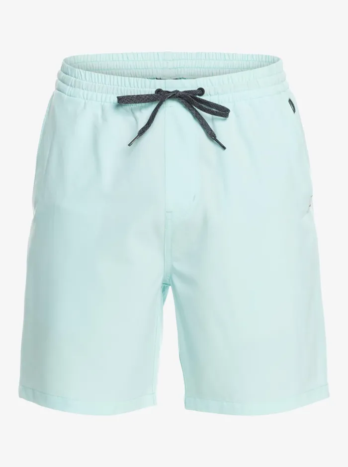 Shorts and Amphibians Men Quiksilver Ocean Elastic Waist 18034 Amphibian Shorts Iced Aqua Shorts and Amphibians Men Quiksilver Ocean Elastic Waist 18034 Amphibian Shorts Iced Aqua