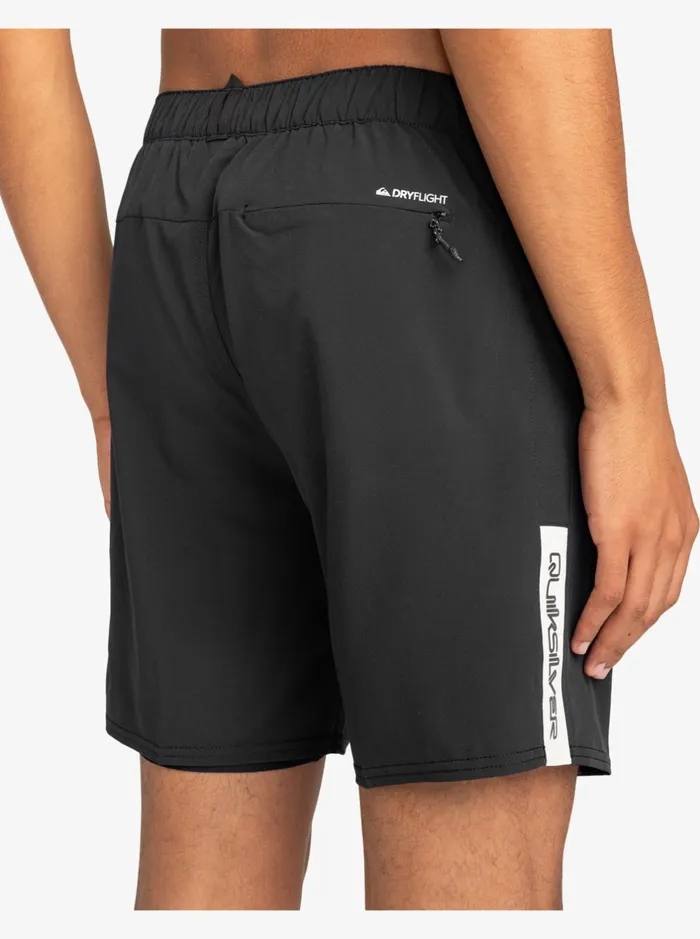 Shorts and Amphibians Men Quiksilver Omni 17034 Training Shorts Black Shorts and Amphibians Men Quiksilver Omni 17034 Training Shorts Black