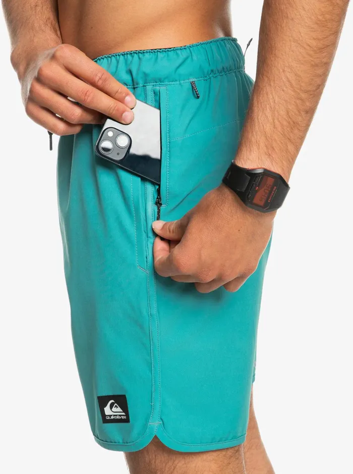 Shorts and Amphibians Men Quiksilver Omni Scallop 17034 Amphibian Boardshorts Brittany Blue Shorts and Amphibians Men Quiksilver Omni Scallop 17034 Amphibian Boardshorts Brittany Blue