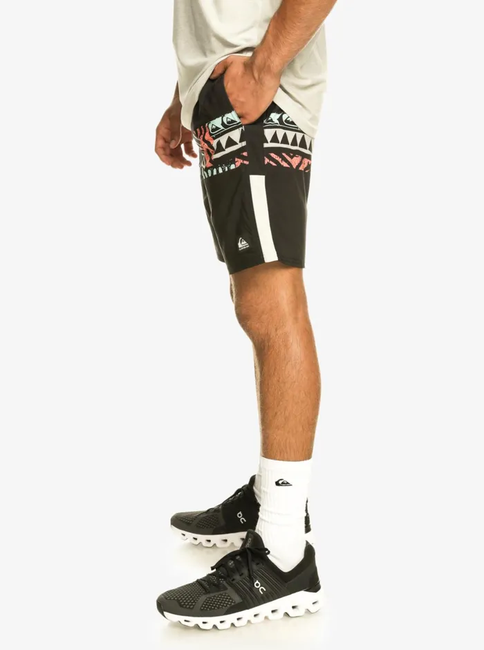 Shorts and Amphibians Men Quiksilver Omni Stretch 17034 Training Shorts Black Shorts and Amphibians Men Quiksilver Omni Stretch 17034 Training Shorts Black