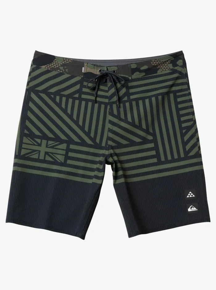 Shorts and Amphibians Men Quiksilver Surfsilk Hawaii Flag 20 20034 Boardshorts Black Shorts and Amphibians Men Quiksilver Surfsilk Hawaii Flag 20 20034 Boardshorts Black
