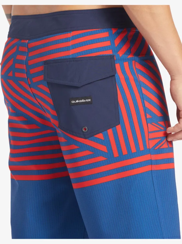 Shorts and Amphibians Men Quiksilver Surfsilk Hawaii Flag 20 20034 Boardshorts Estate Blue Shorts and Amphibians Men Quiksilver Surfsilk Hawaii Flag 20 20034 Boardshorts Estate Blue