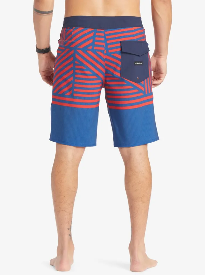 Shorts and Amphibians Men Quiksilver Surfsilk Hawaii Flag 20 20034 Boardshorts Estate Blue Shorts and Amphibians Men Quiksilver Surfsilk Hawaii Flag 20 20034 Boardshorts Estate Blue