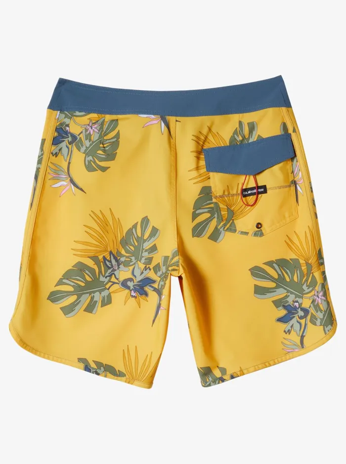 Shorts and Amphibians Men Quiksilver Surfsilk Scallop 19034 Boardshorts Yolk Shorts and Amphibians Men Quiksilver Surfsilk Scallop 19034 Boardshorts Yolk