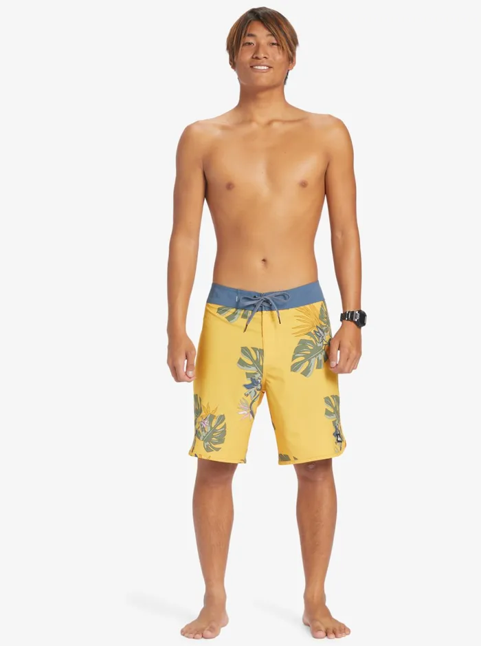 Shorts and Amphibians Men Quiksilver Surfsilk Scallop 19034 Boardshorts Yolk Shorts and Amphibians Men Quiksilver Surfsilk Scallop 19034 Boardshorts Yolk