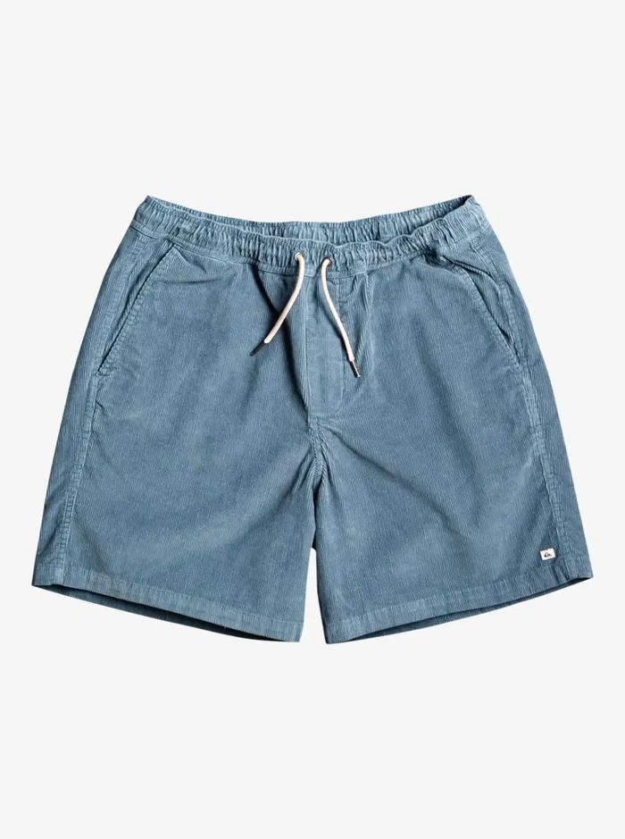Shorts and Amphibians Men Quiksilver Taxer Cord Shorts Bering Sea