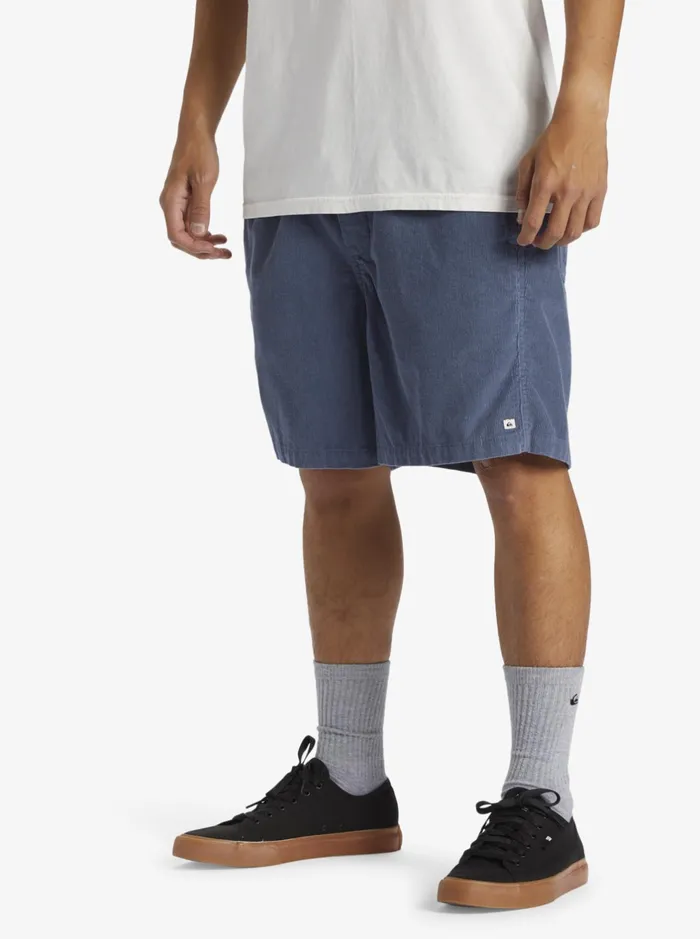 Shorts and Amphibians Men Quiksilver Taxer Cord Shorts Bering Sea Shorts and Amphibians Men Quiksilver Taxer Cord Shorts Bering Sea