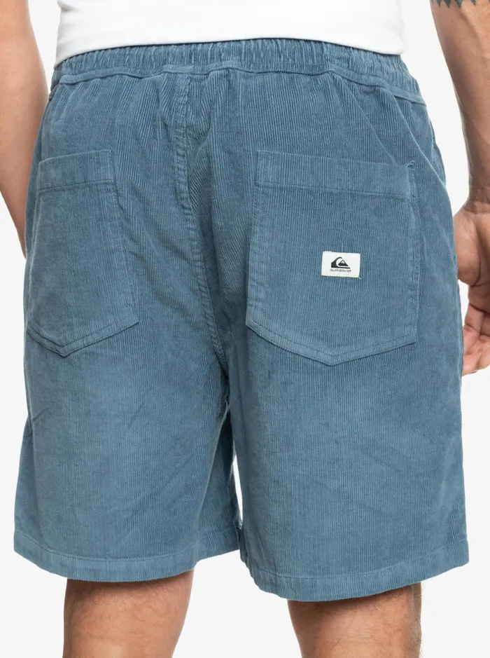 Shorts and Amphibians Men Quiksilver Taxer Cord Shorts Bering Sea Shorts and Amphibians Men Quiksilver Taxer Cord Shorts Bering Sea