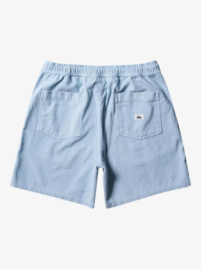 Shorts and Amphibians Men Quiksilver Taxer Cord Shorts Celestial Blue Shorts and Amphibians Men Quiksilver Taxer Cord Shorts Celestial Blue