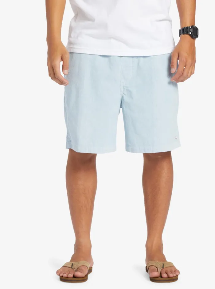 Shorts and Amphibians Men Quiksilver Taxer Cord Shorts Celestial Blue Shorts and Amphibians Men Quiksilver Taxer Cord Shorts Celestial Blue