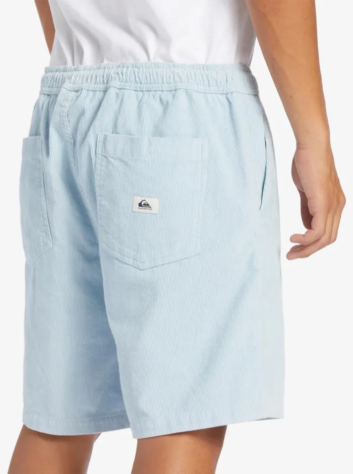Shorts and Amphibians Men Quiksilver Taxer Cord Shorts Celestial Blue Shorts and Amphibians Men Quiksilver Taxer Cord Shorts Celestial Blue