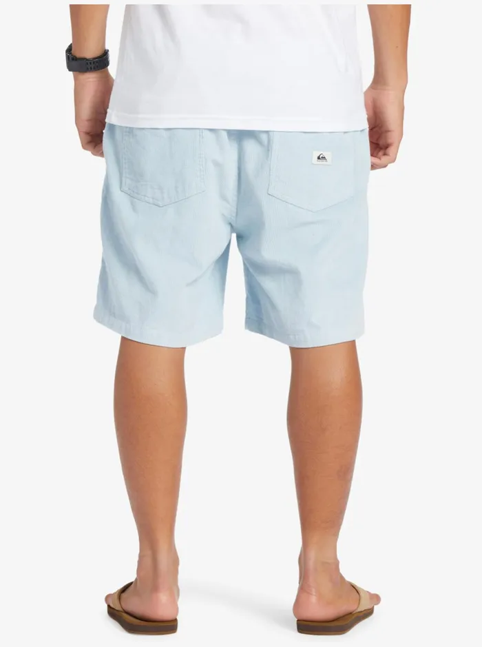 Shorts and Amphibians Men Quiksilver Taxer Cord Shorts Celestial Blue Shorts and Amphibians Men Quiksilver Taxer Cord Shorts Celestial Blue