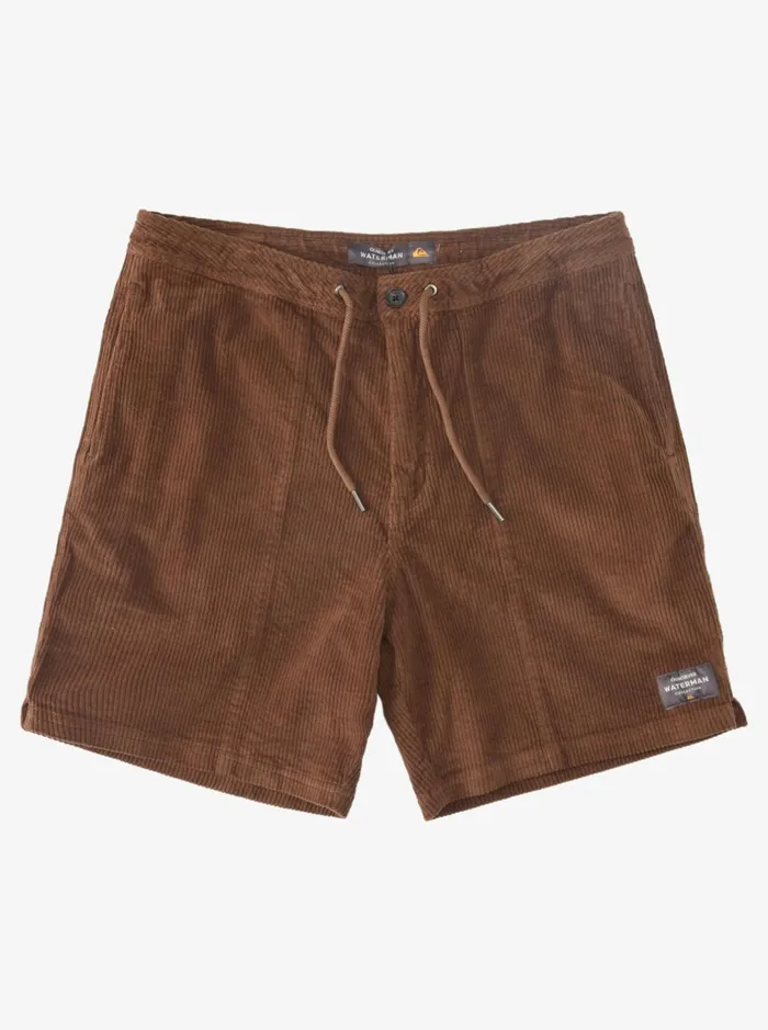 Shorts and Amphibians Men Quiksilver Waterman Cordy Corduroy Shorts Dark Earth Shorts and Amphibians Men Quiksilver Waterman Cordy Corduroy Shorts Dark Earth