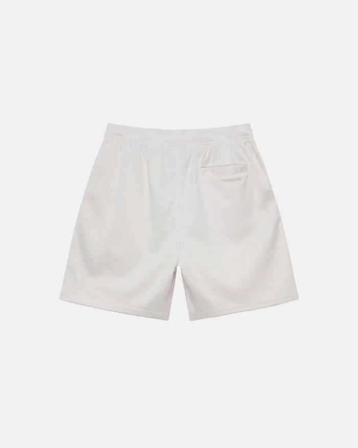 Shorts Men Stussy 4X4 MESH SHORT Bone Shorts Men Stussy 4X4 MESH SHORT Bone