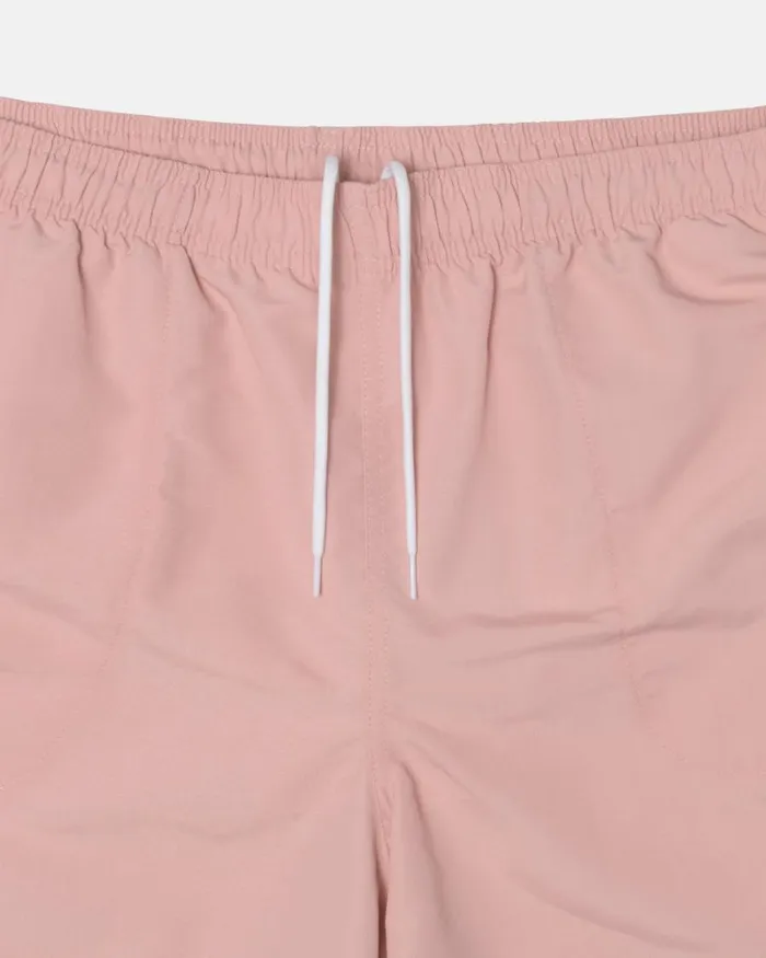 Shorts Men Stussy BIG BASIC WATER SHORT Pink Shorts Men Stussy BIG BASIC WATER SHORT Pink