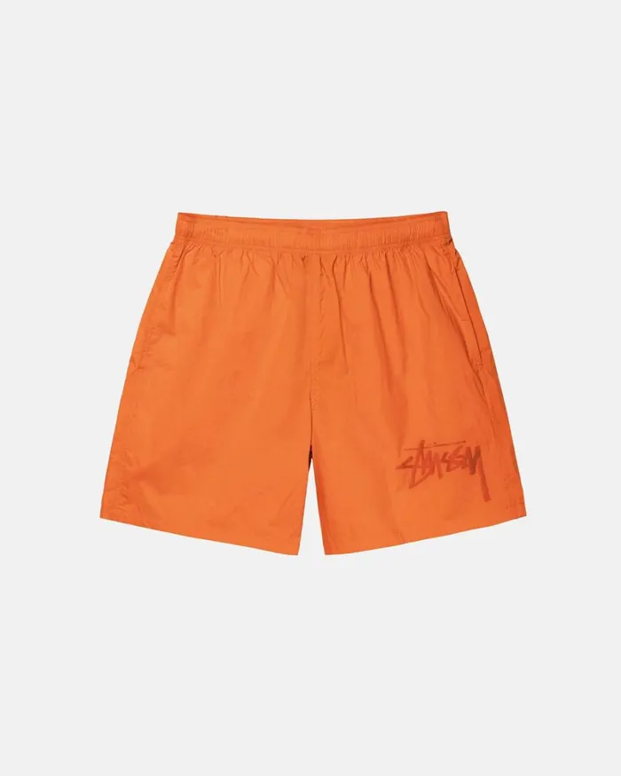 Shorts Men Stussy BIG STOCK NYLON SHORT Orange