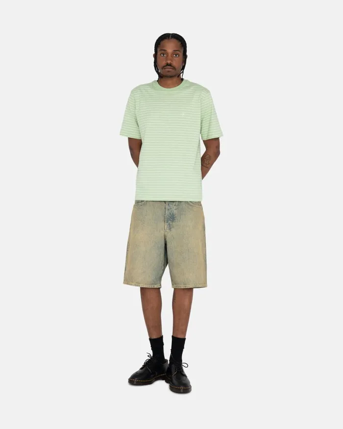 Shorts Men Stussy SANDWASH DENIM BIG OL039 SHORTS Sand Wash Shorts Men Stussy SANDWASH DENIM BIG OL039 SHORTS Sand Wash