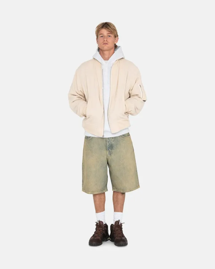 Shorts Men Stussy SANDWASH DENIM BIG OL039 SHORTS Sand Wash Shorts Men Stussy SANDWASH DENIM BIG OL039 SHORTS Sand Wash