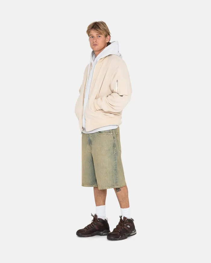 Shorts Men Stussy SANDWASH DENIM BIG OL039 SHORTS Sand Wash Shorts Men Stussy SANDWASH DENIM BIG OL039 SHORTS Sand Wash