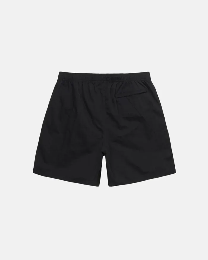 Shorts Men Stussy STOCK WATER SHORT Black Shorts Men Stussy STOCK WATER SHORT Black