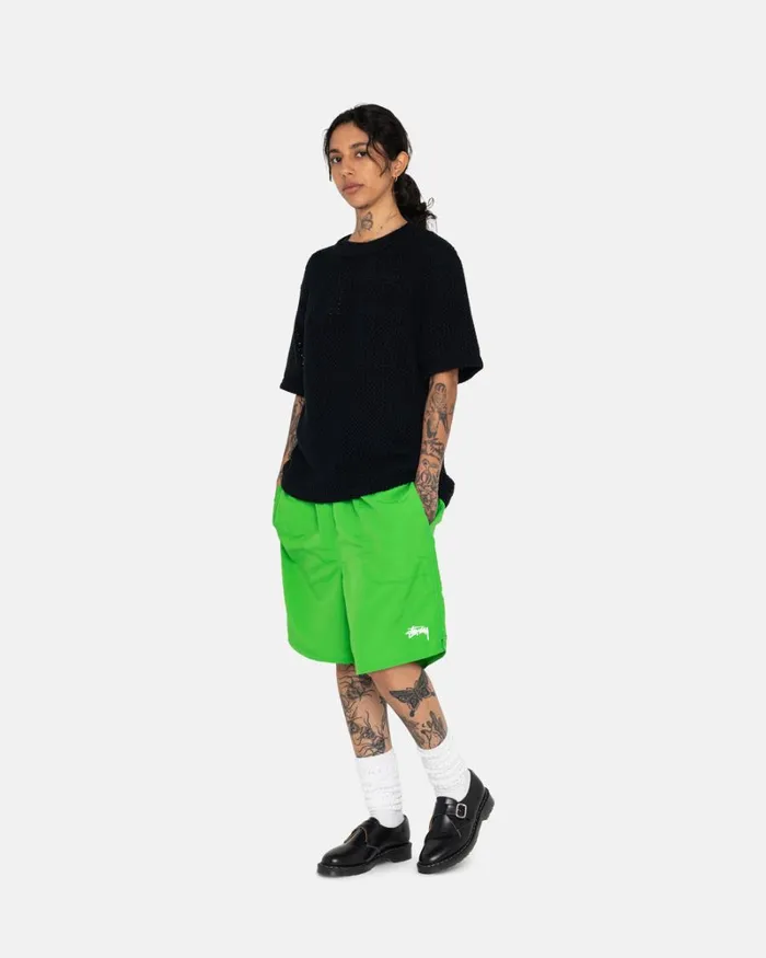 Shorts Men Stussy STOCK WATER SHORT Classic Green Shorts Men Stussy STOCK WATER SHORT Classic Green