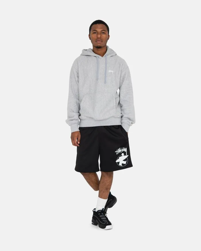 Shorts Men Stussy SURFMAN MESH SHORT Black Shorts Men Stussy SURFMAN MESH SHORT Black