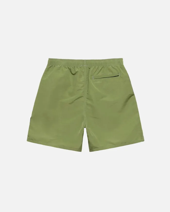 Shorts Men Stussy SURFMAN PATCH WATER SHORT Leaf Shorts Men Stussy SURFMAN PATCH WATER SHORT Leaf