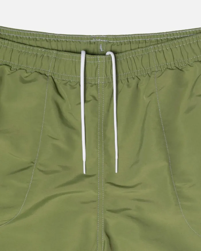 Shorts Men Stussy SURFMAN PATCH WATER SHORT Leaf Shorts Men Stussy SURFMAN PATCH WATER SHORT Leaf
