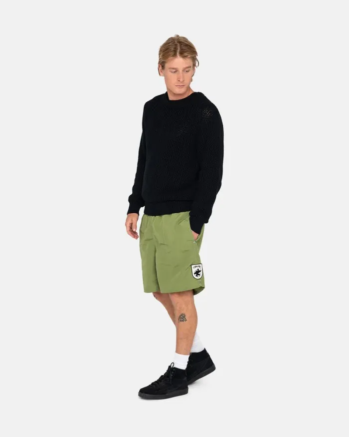 Shorts Men Stussy SURFMAN PATCH WATER SHORT Leaf Shorts Men Stussy SURFMAN PATCH WATER SHORT Leaf