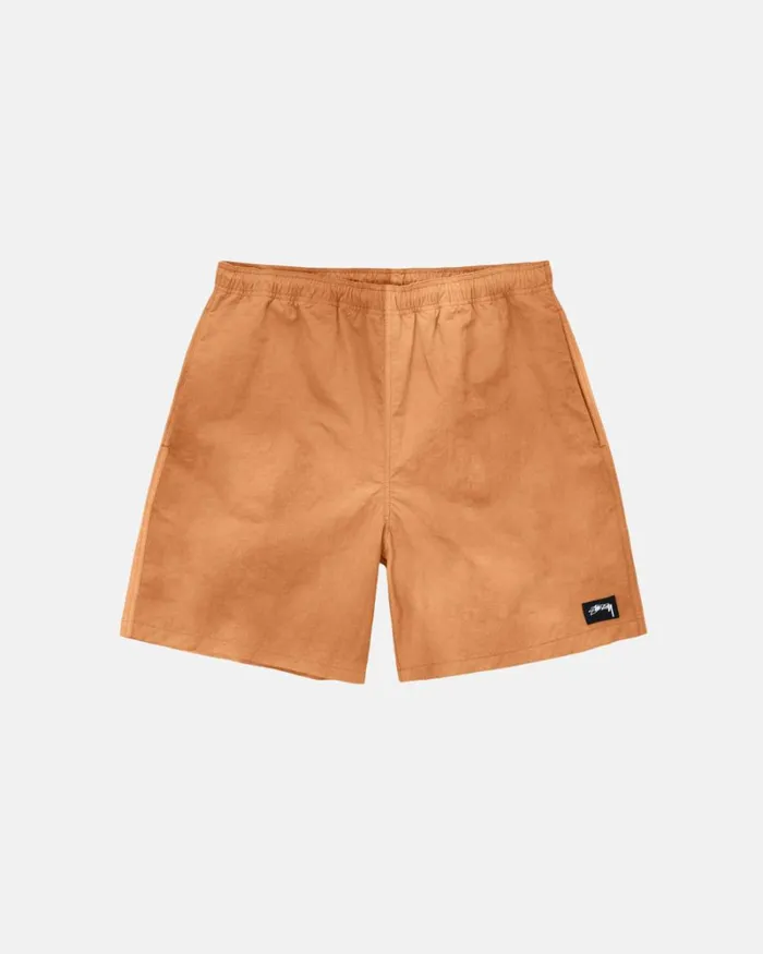 Shorts Men Stussy WAVE DYE NYLON SHORT Orange