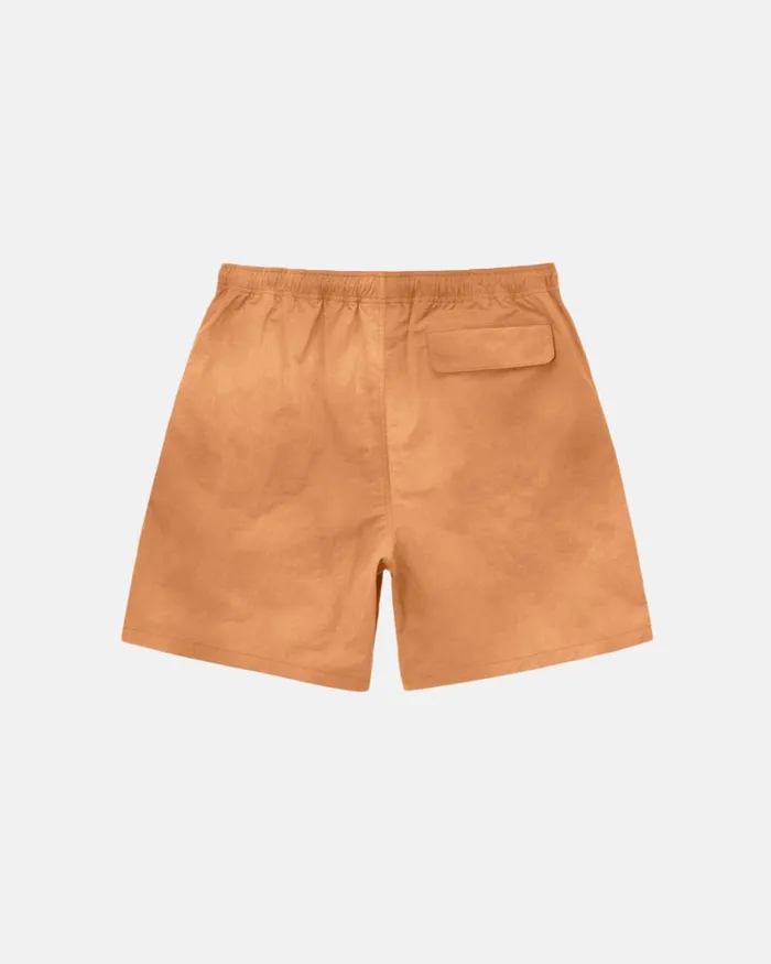 Shorts Men Stussy WAVE DYE NYLON SHORT Orange Shorts Men Stussy WAVE DYE NYLON SHORT Orange