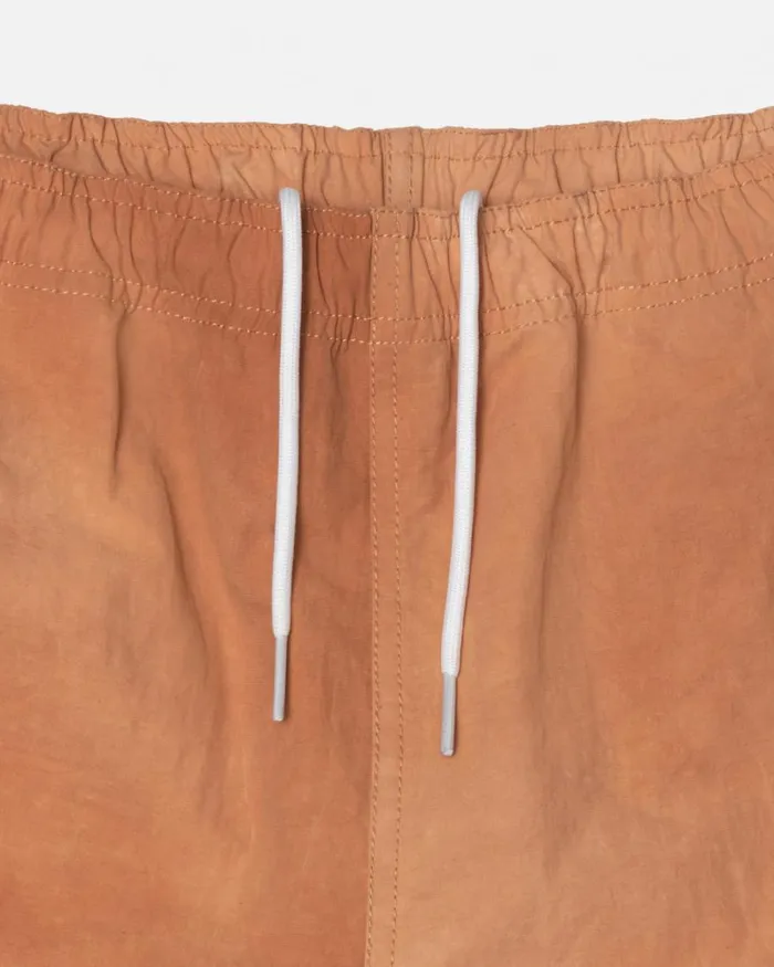 Shorts Men Stussy WAVE DYE NYLON SHORT Orange Shorts Men Stussy WAVE DYE NYLON SHORT Orange