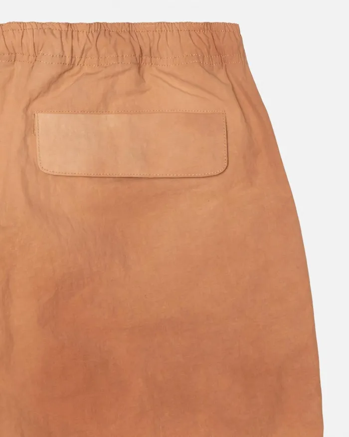 Shorts Men Stussy WAVE DYE NYLON SHORT Orange Shorts Men Stussy WAVE DYE NYLON SHORT Orange