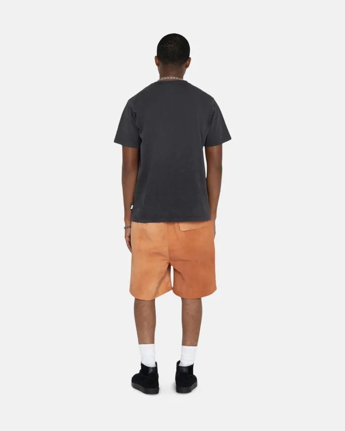 Shorts Men Stussy WAVE DYE NYLON SHORT Orange Shorts Men Stussy WAVE DYE NYLON SHORT Orange
