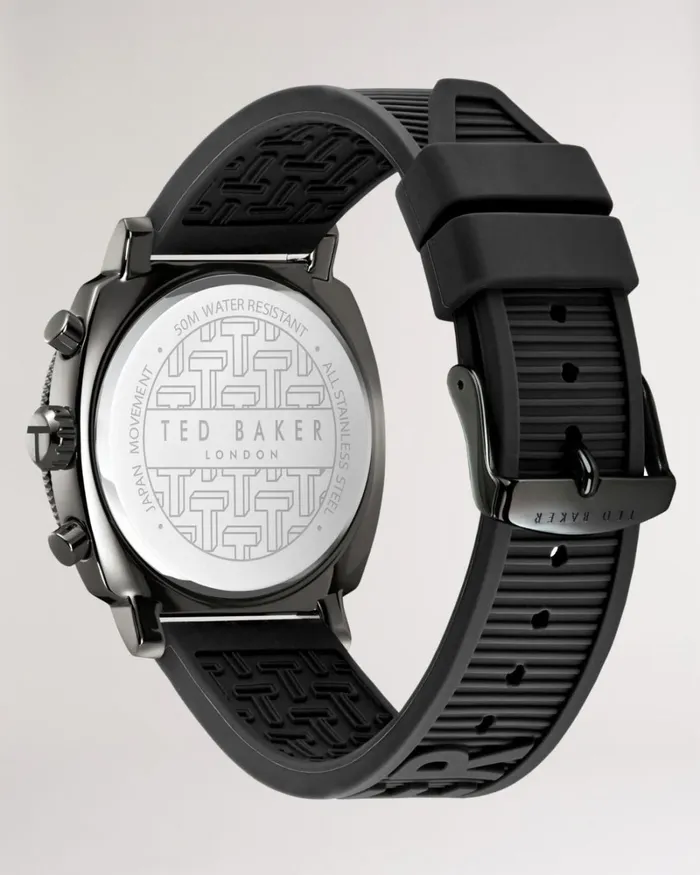 Silicone Strap Watch Black Men Ted Baker Watches and Jewelry Silicone Strap Watch Black Men Ted Baker Watches and Jewelry