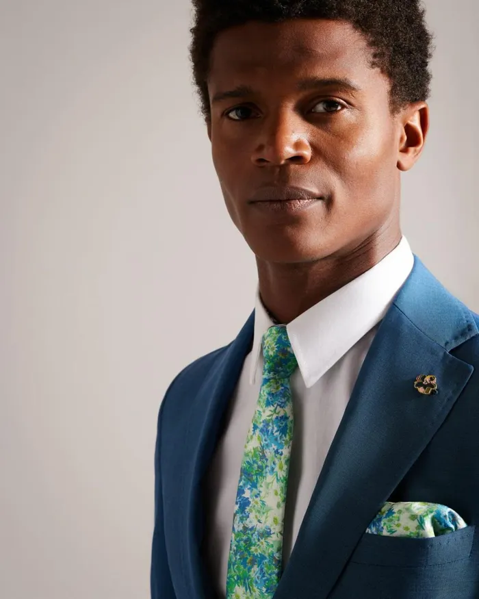 Silk Floral Pocket Square Multicolor Men Ted Baker Ties and Bow Ties Silk Floral Pocket Square Multicolor Men Ted Baker Ties and Bow Ties