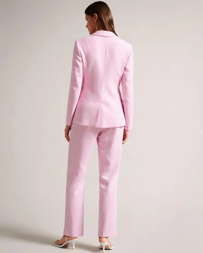 Single Breasted Slim Fit Blazer Lilac Women Ted Baker Clothing Single Breasted Slim Fit Blazer Lilac Women Ted Baker Clothing