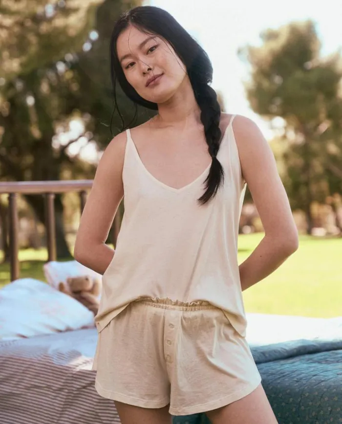 Sleep Tops Women039s The Great The Sleep Cami Tank Washed White